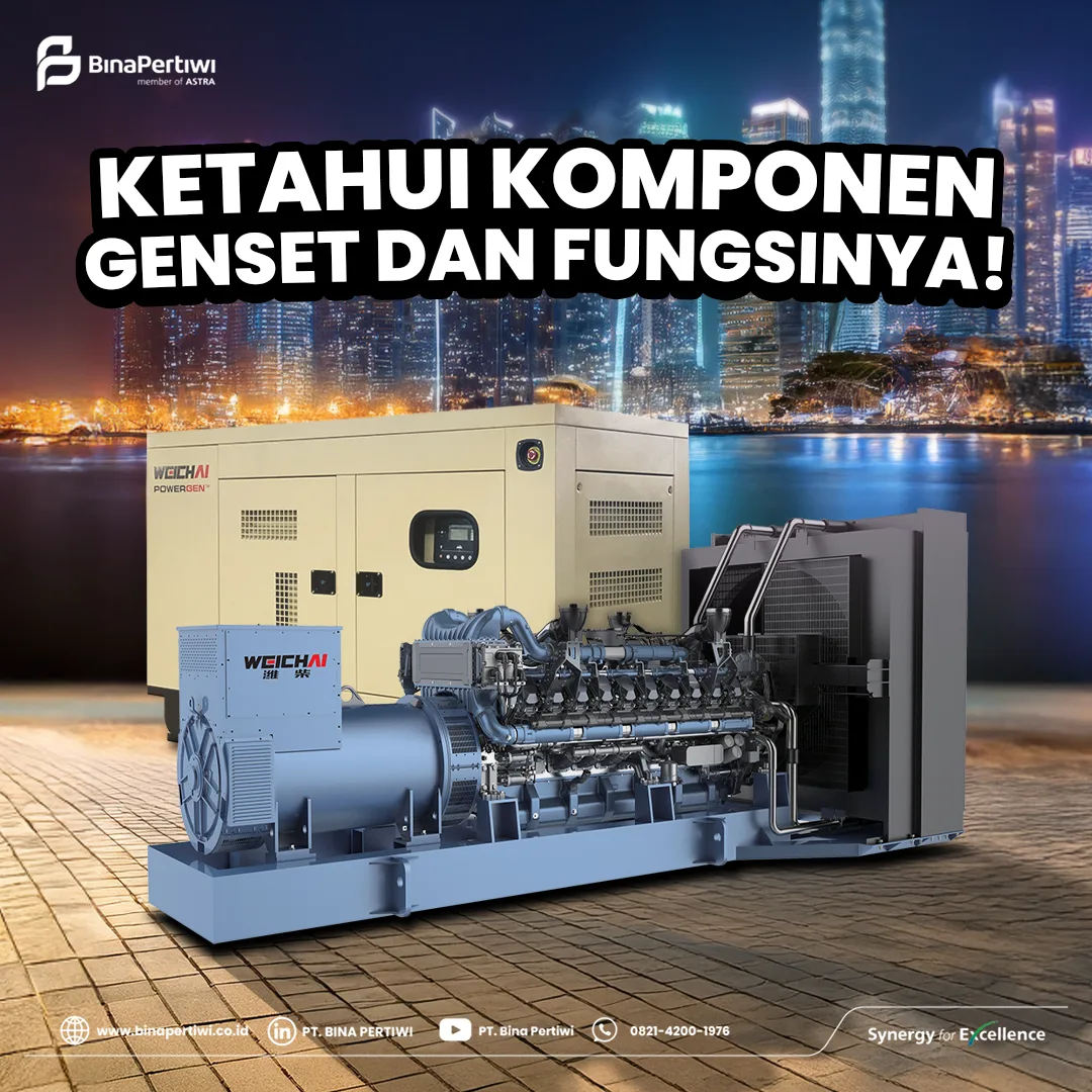 komponen genset