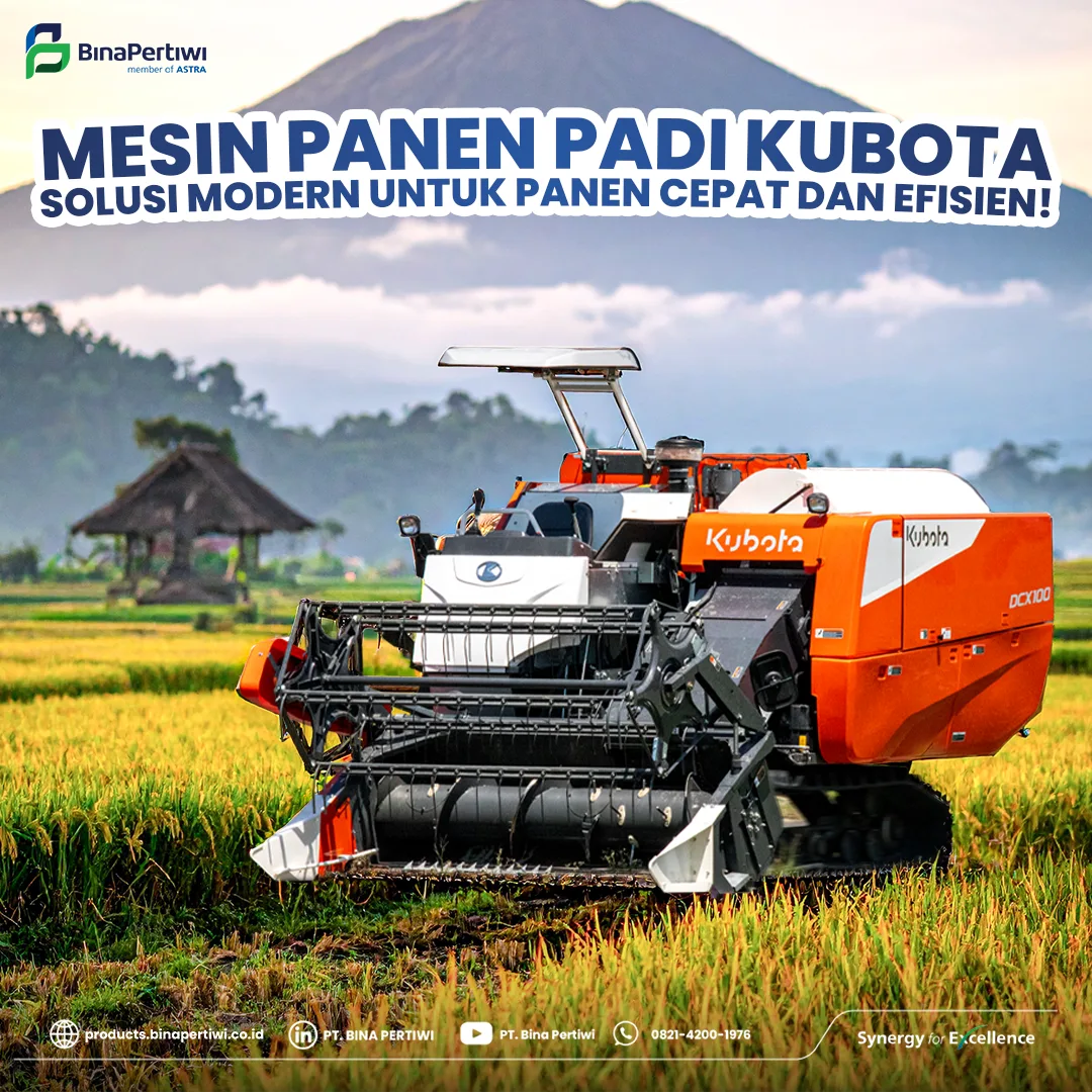 mesin panen padi